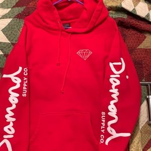 Red Diamond Supply Co Hoodie size large makeover